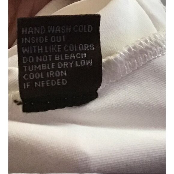 J. McLaughlin Polo Style Top Women's Size Large Off White Catalina Cloth Top Exc - Picture 5 of 7